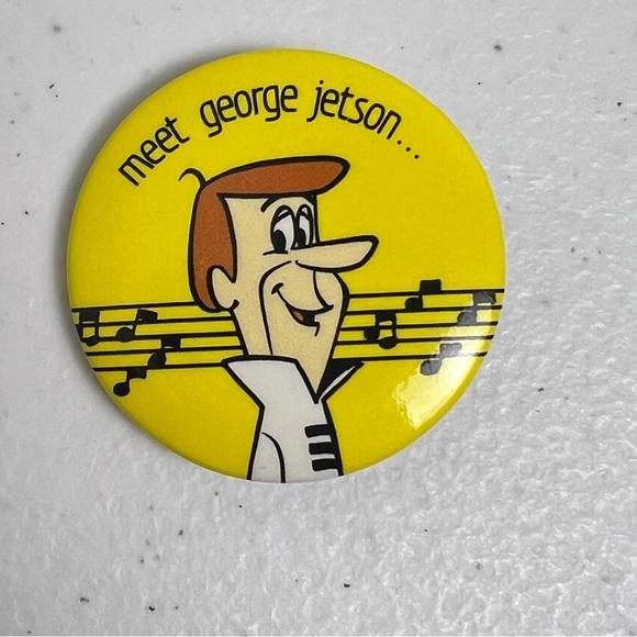 The Jetsons Cartoon Lot of 4 Pinback Button 1983 George Judy Jane Elroy - Picture 9 of 11